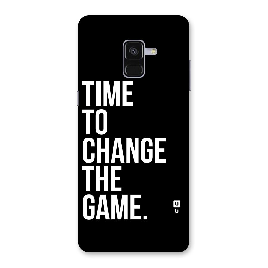 Time to Change the Game Back Case for Galaxy A8 Plus