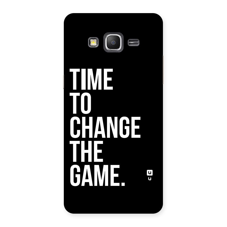 Time to Change the Game Back Case for Galaxy Grand Prime