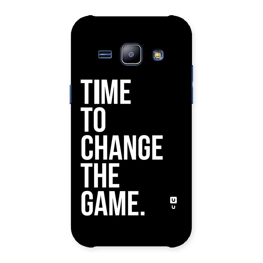 Time to Change the Game Back Case for Galaxy J1