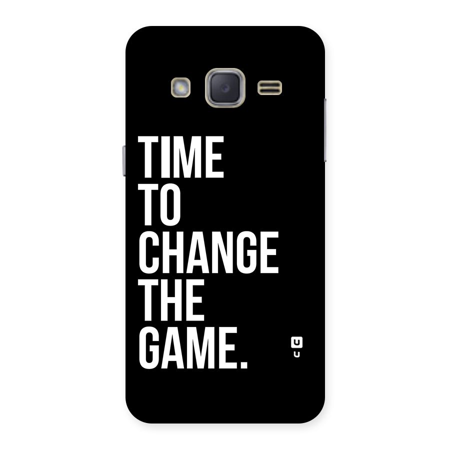 Time to Change the Game Back Case for Galaxy J2