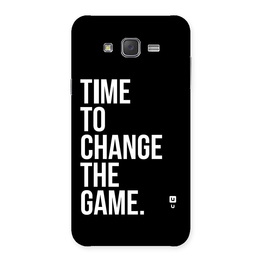 Time to Change the Game Back Case for Galaxy J7