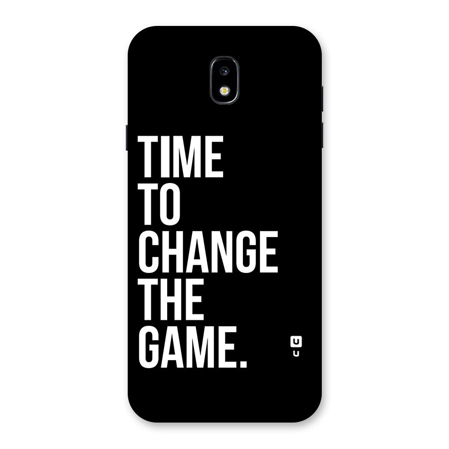 Time to Change the Game Back Case for Galaxy J7 Pro