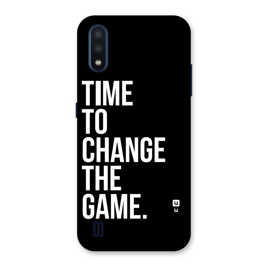 Time to Change the Game Back Case for Galaxy M01