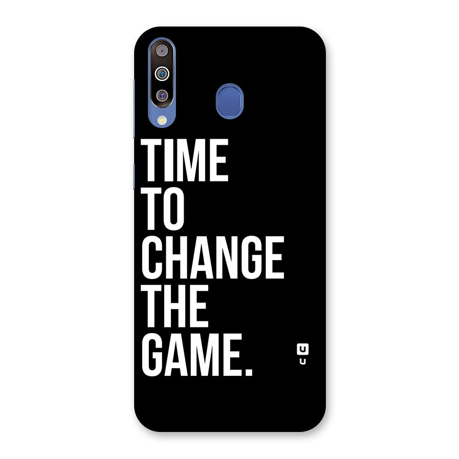Time to Change the Game Back Case for Galaxy M30