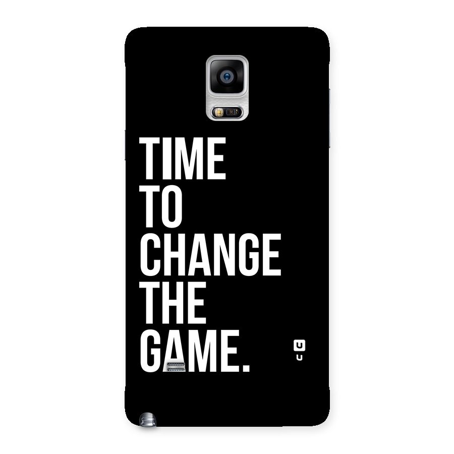 Time to Change the Game Back Case for Galaxy Note 4