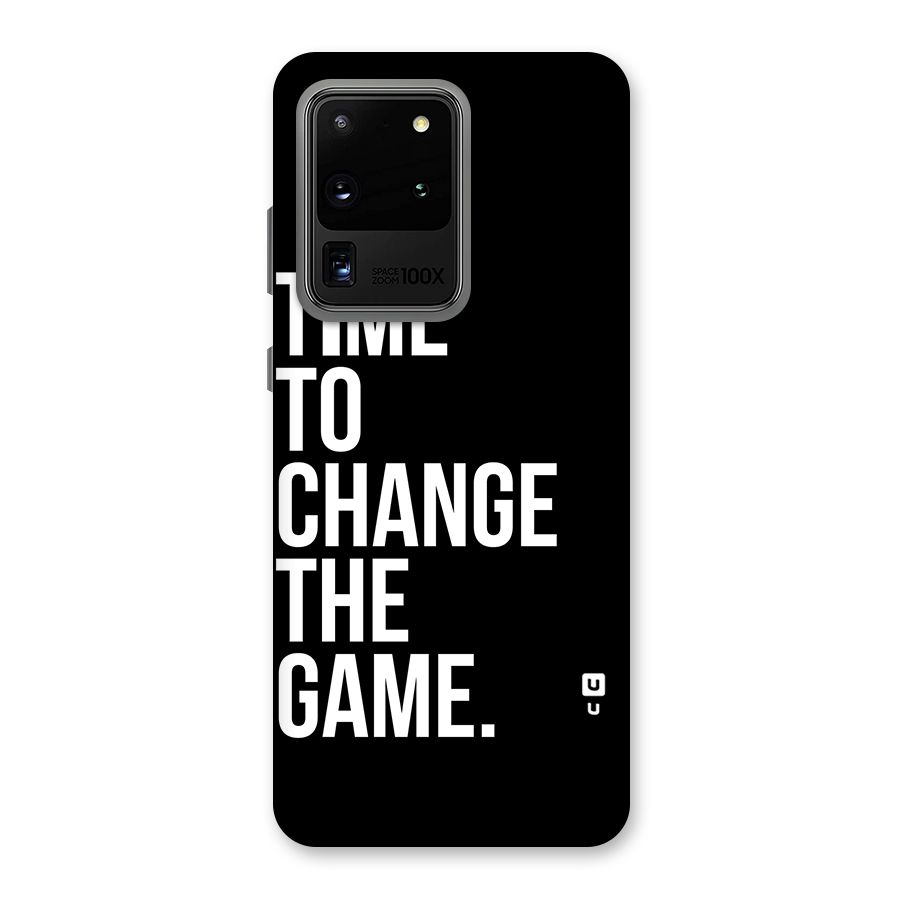 Time to Change the Game Back Case for Galaxy S20 Ultra