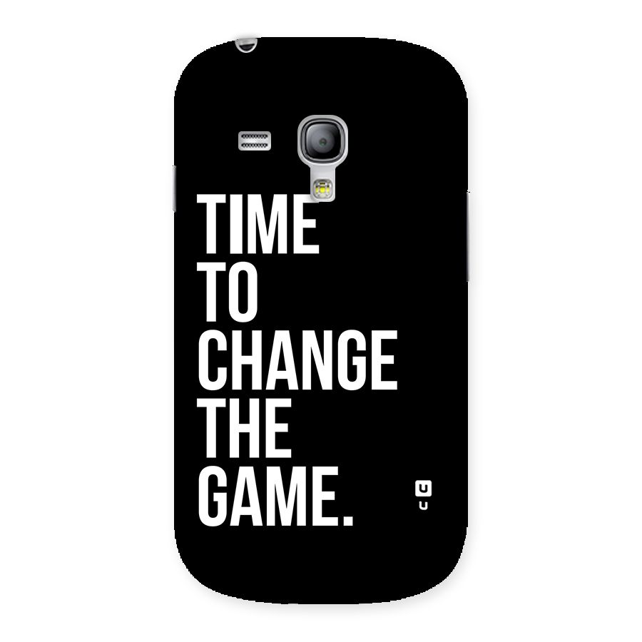 Time to Change the Game Back Case for Galaxy S3 Mini