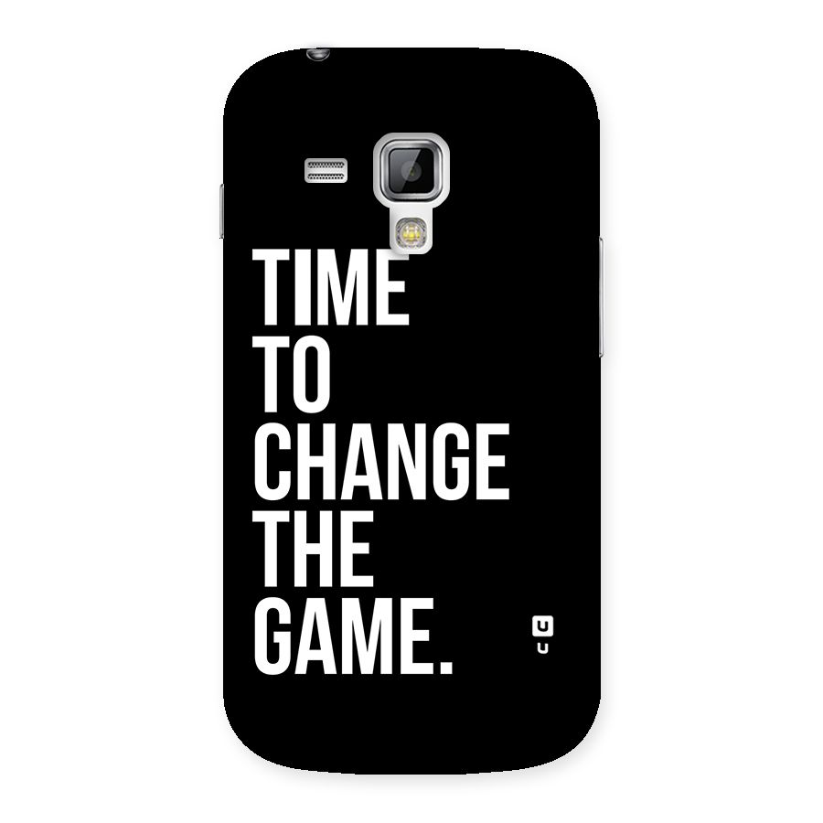Time to Change the Game Back Case for Galaxy S Duos