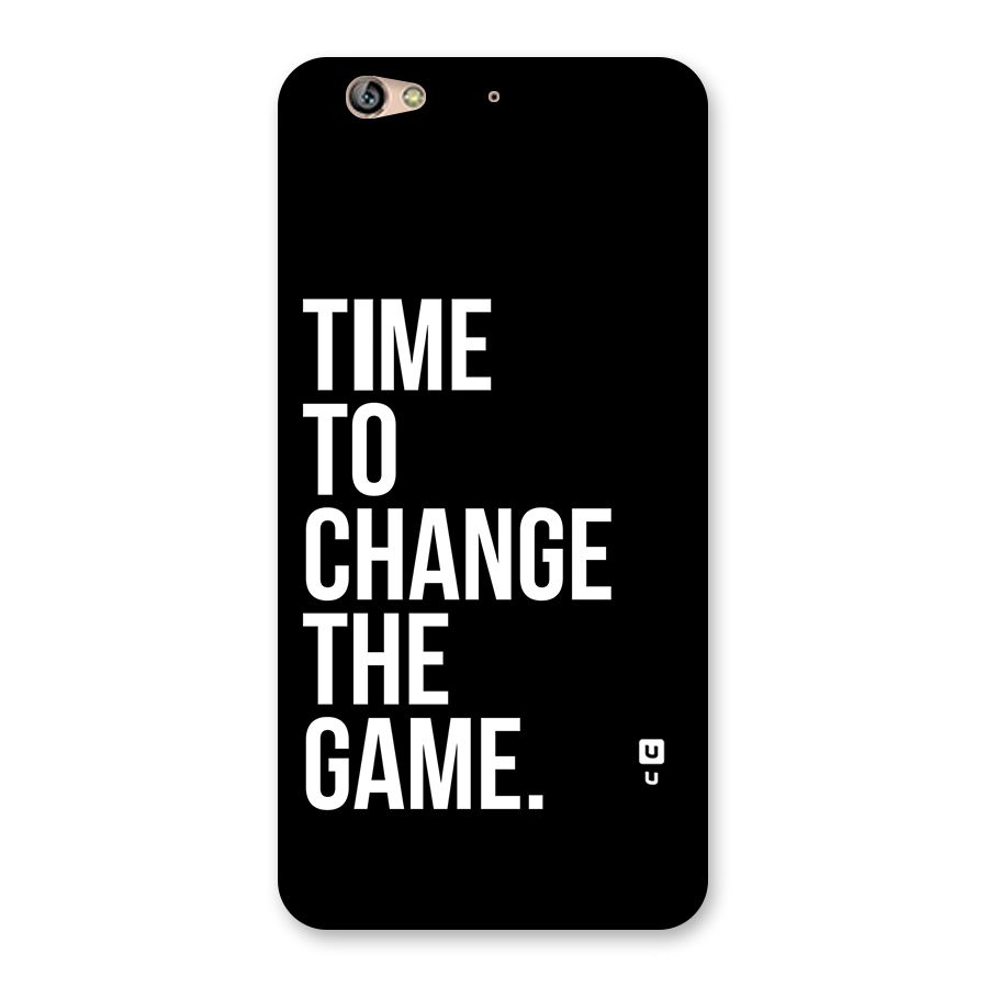 Time to Change the Game Back Case for Gionee S6