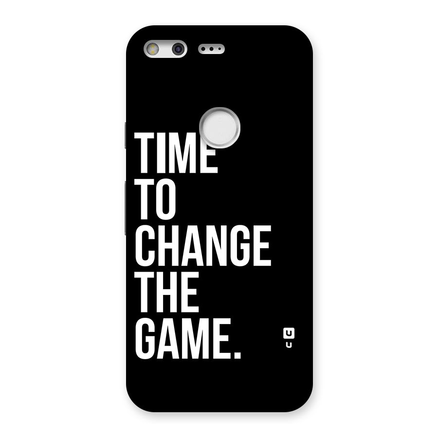 Time to Change the Game Back Case for Google Pixel