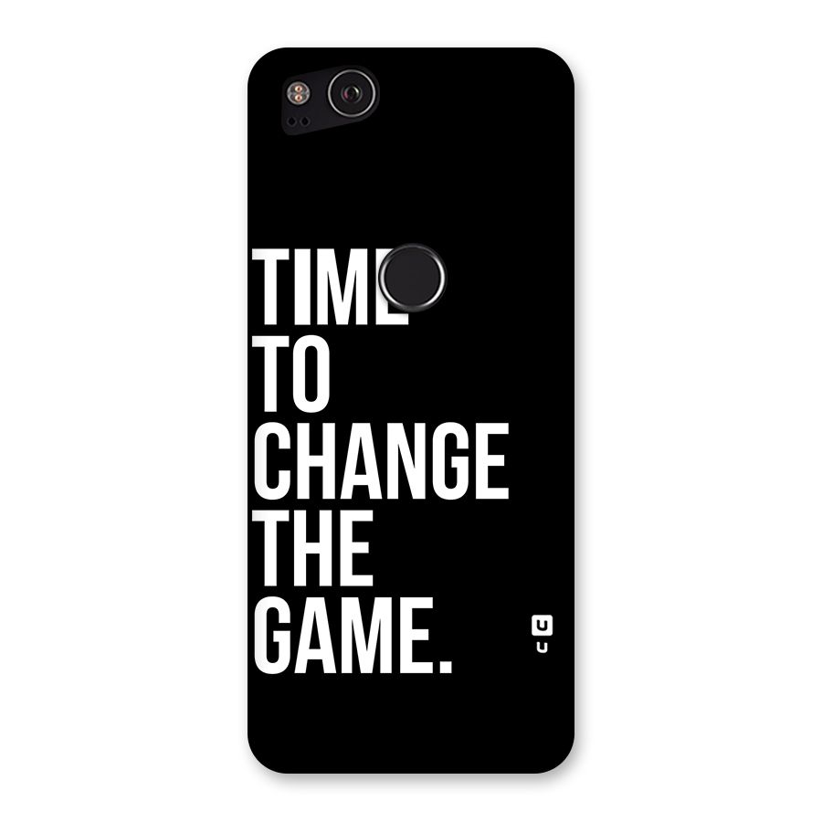 Time to Change the Game Back Case for Google Pixel 2
