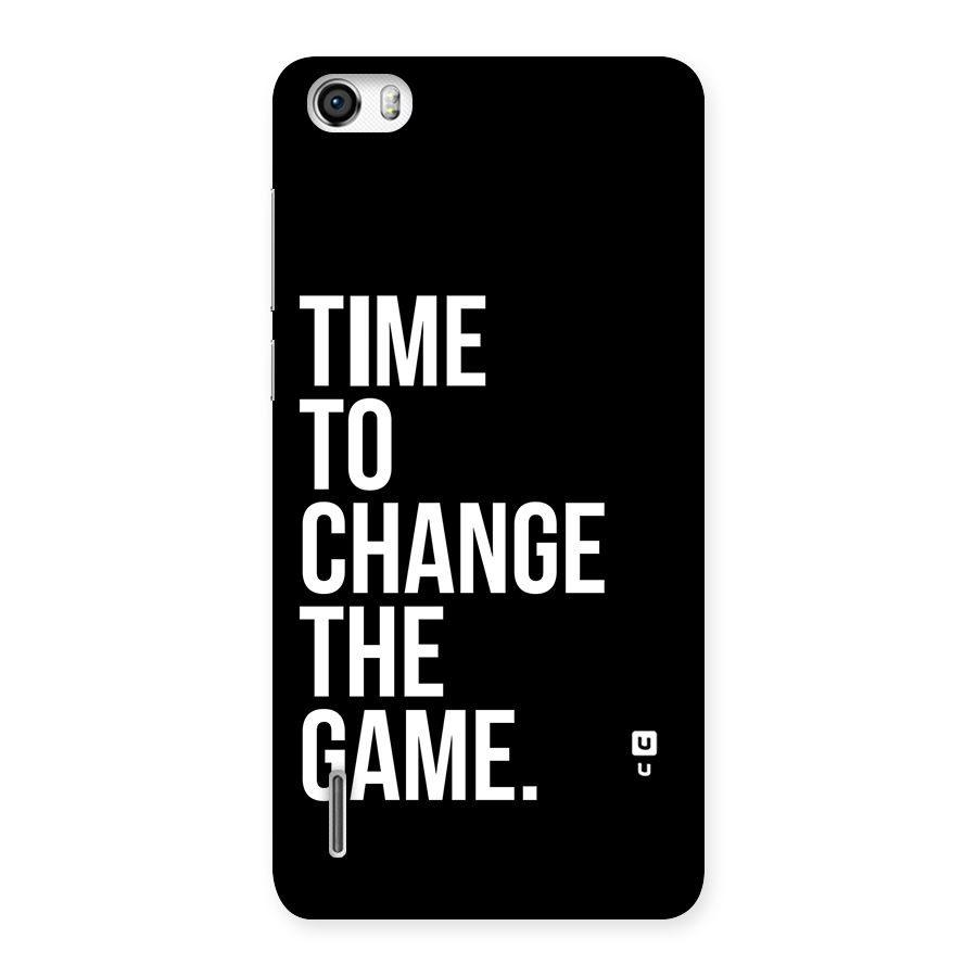 Time to Change the Game Back Case for Honor 6