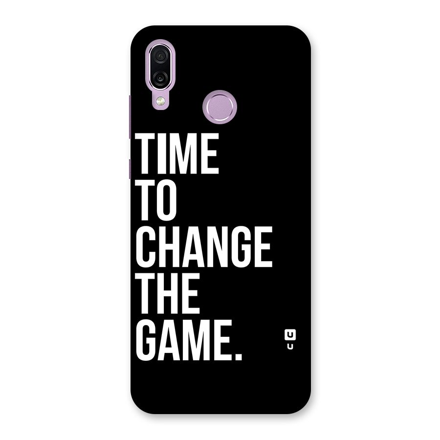 Time to Change the Game Back Case for Honor Play