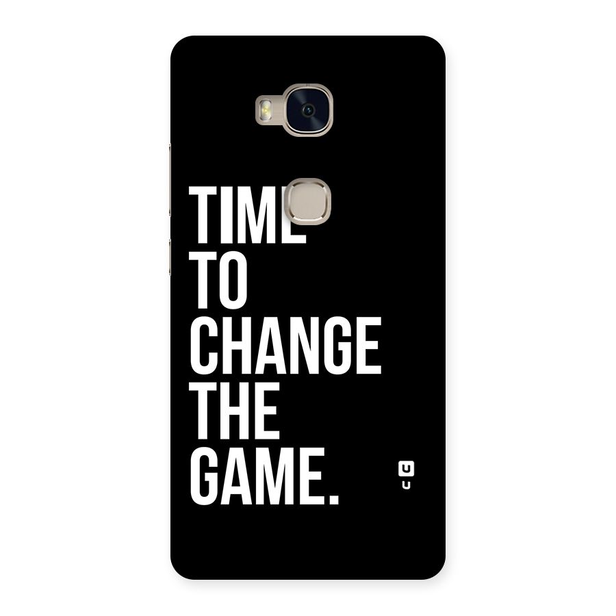 Time to Change the Game Back Case for Huawei Honor 5X