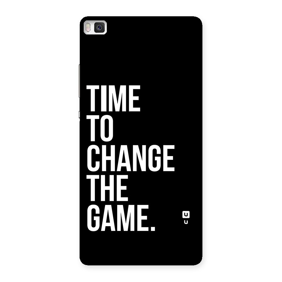 Time to Change the Game Back Case for Huawei P8