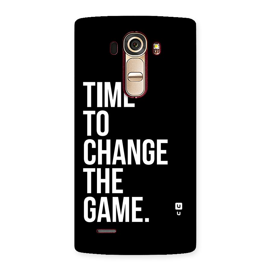 Time to Change the Game Back Case for LG G4