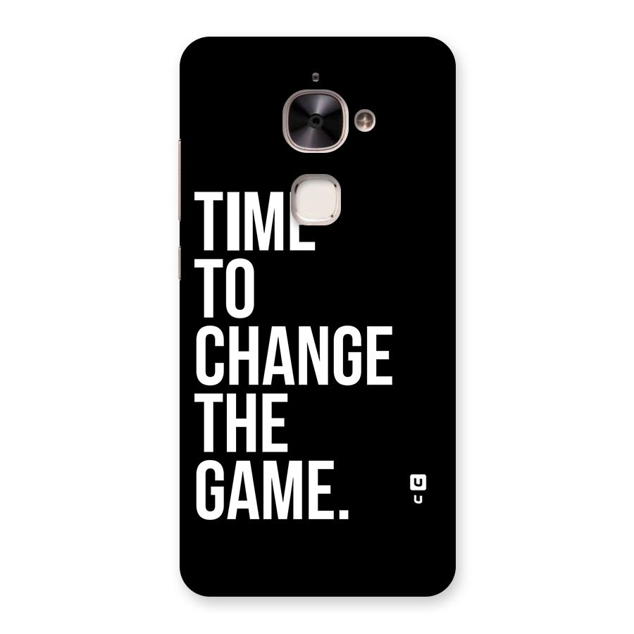 Time to Change the Game Back Case for Le 2