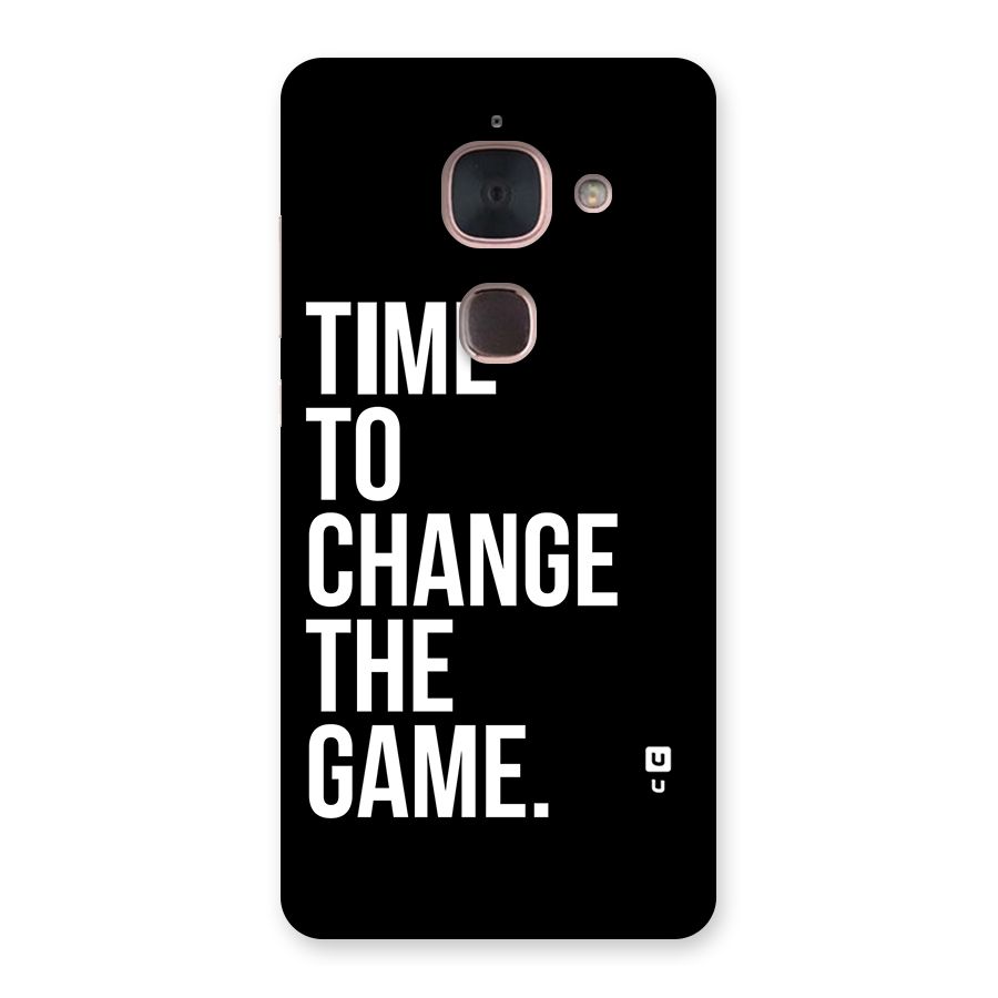 Time to Change the Game Back Case for Le Max 2