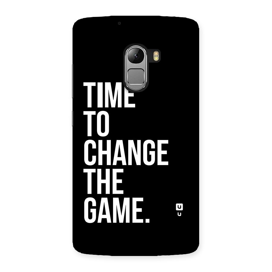 Time to Change the Game Back Case for Lenovo K4 Note