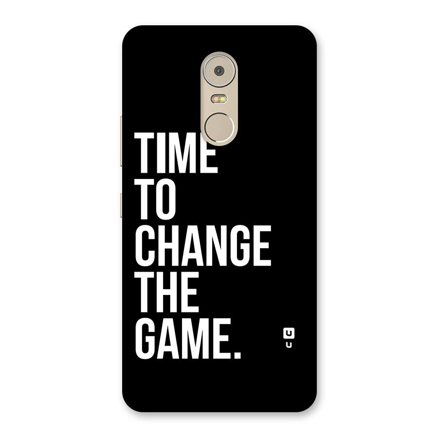 Time to Change the Game Back Case for Lenovo K6 Note