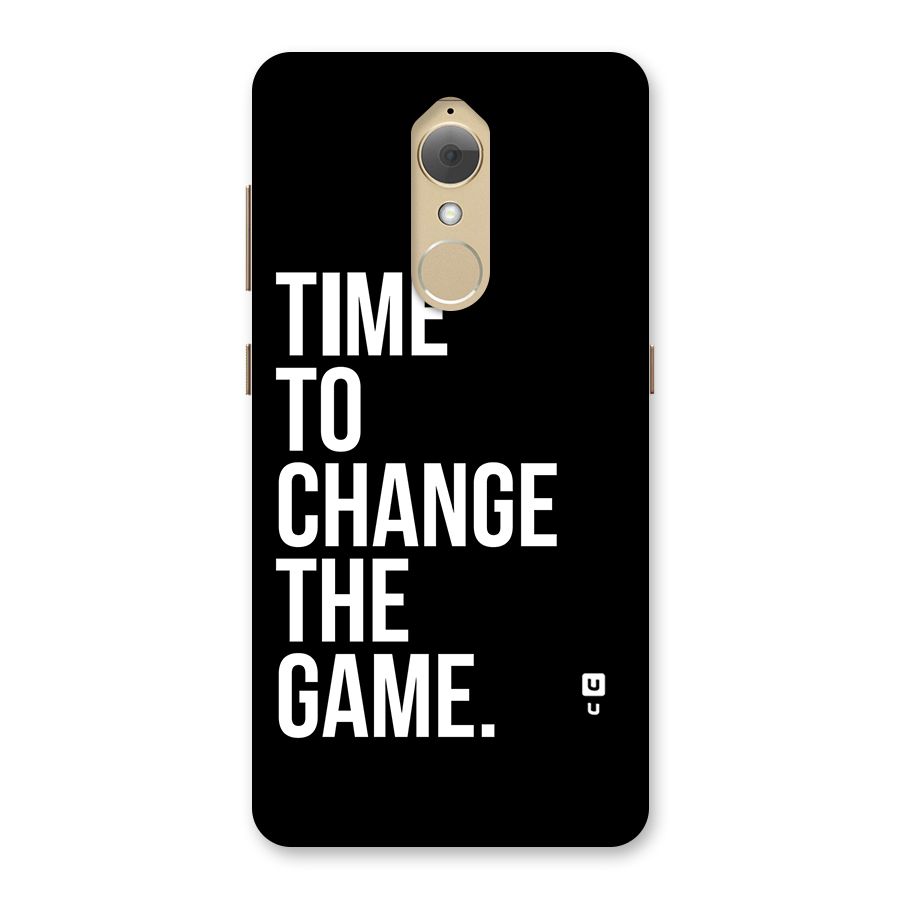Time to Change the Game Back Case for Lenovo K8
