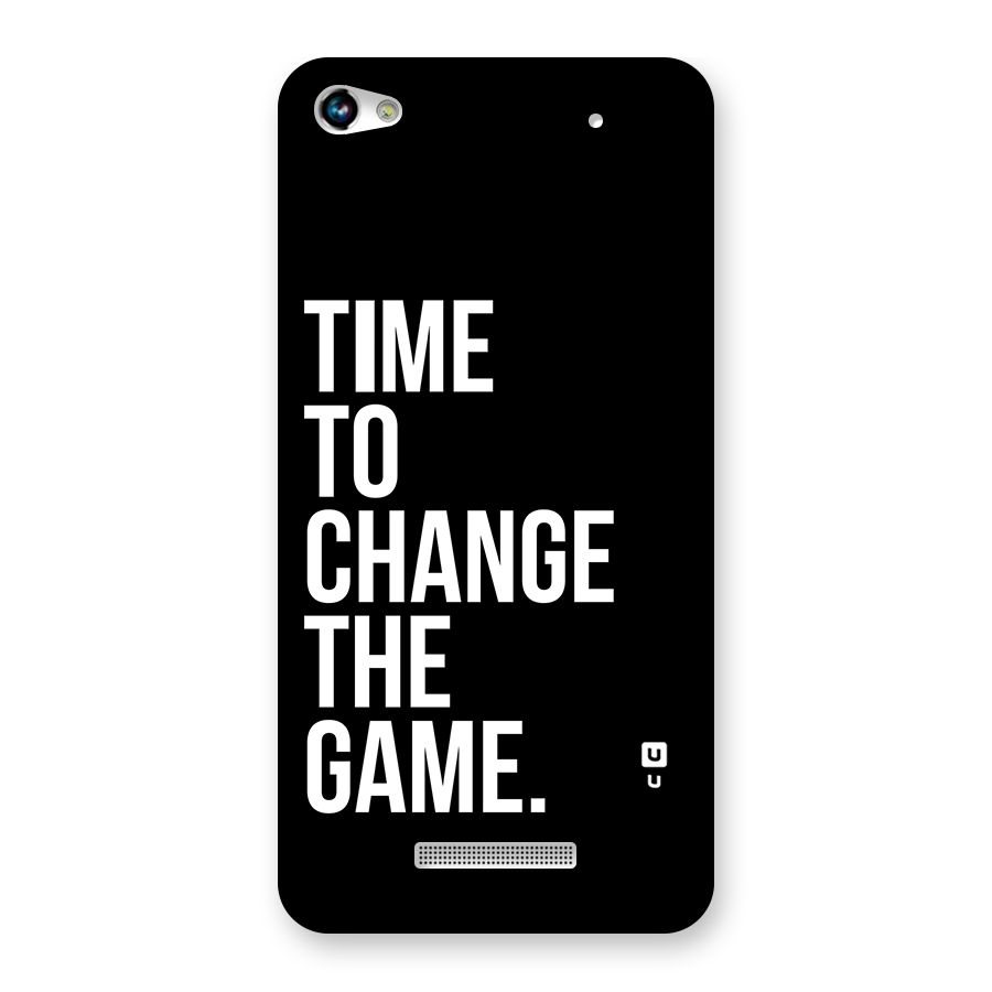 Time to Change the Game Back Case for Micromax Hue 2