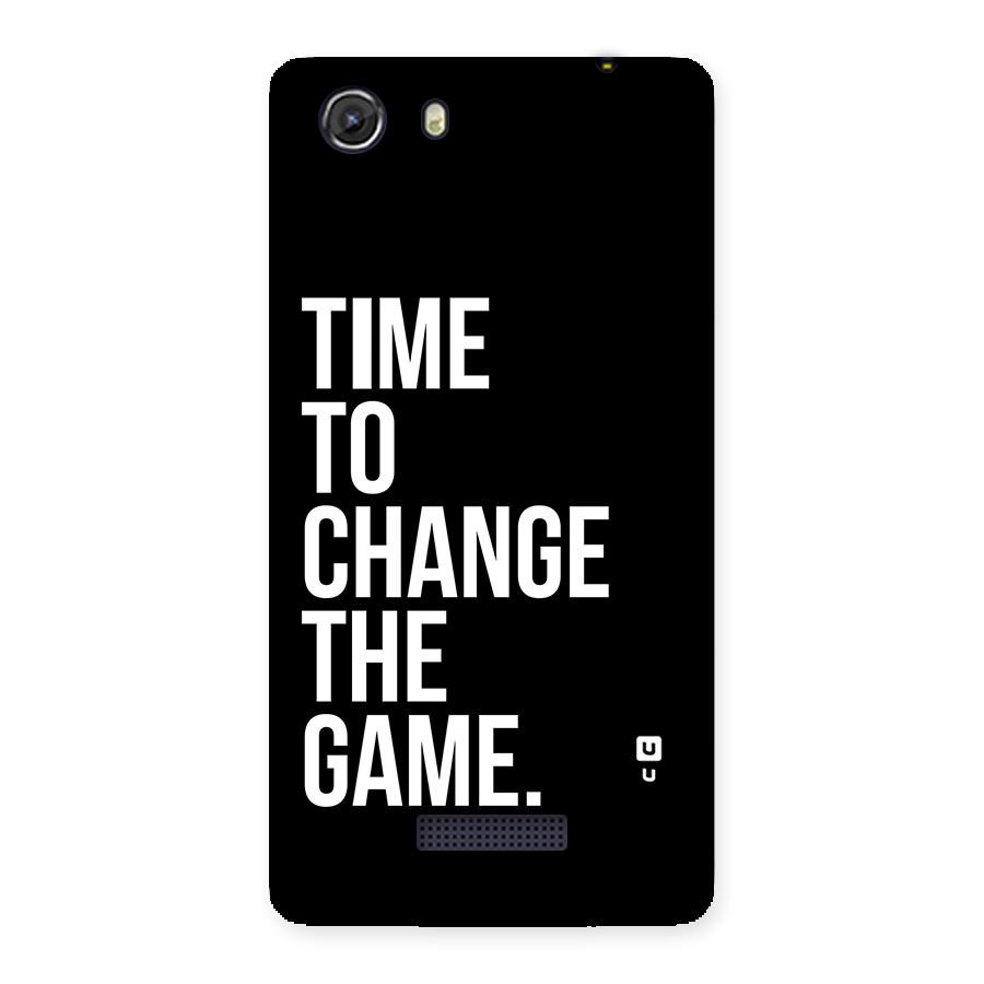 Time to Change the Game Back Case for Micromax Unite 3