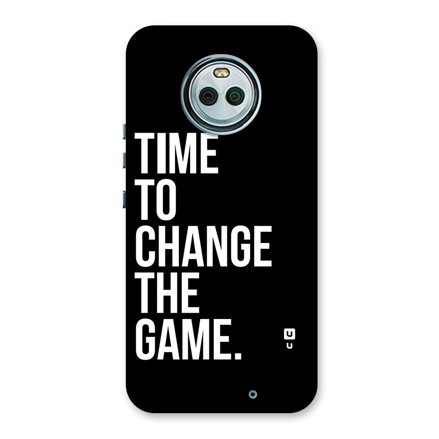 Time to Change the Game Back Case for Moto X4