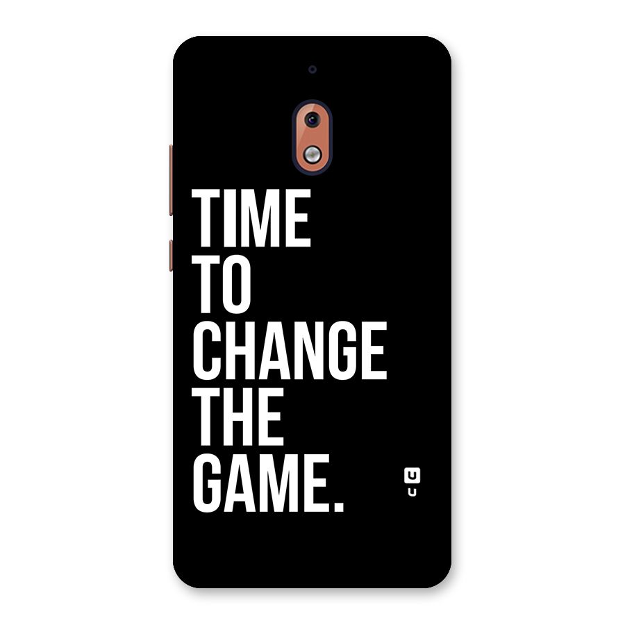 Time to Change the Game Back Case for Nokia 2.1