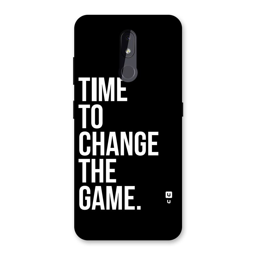 Time to Change the Game Back Case for Nokia 3.2