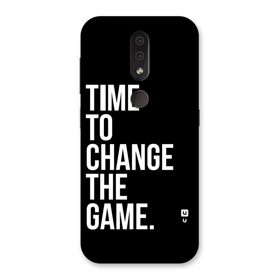 Time to Change the Game Back Case for Nokia 4.2