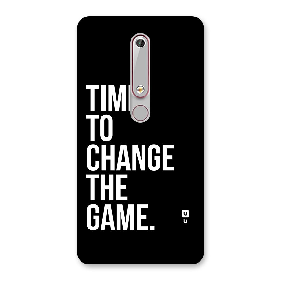 Time to Change the Game Back Case for Nokia 6.1