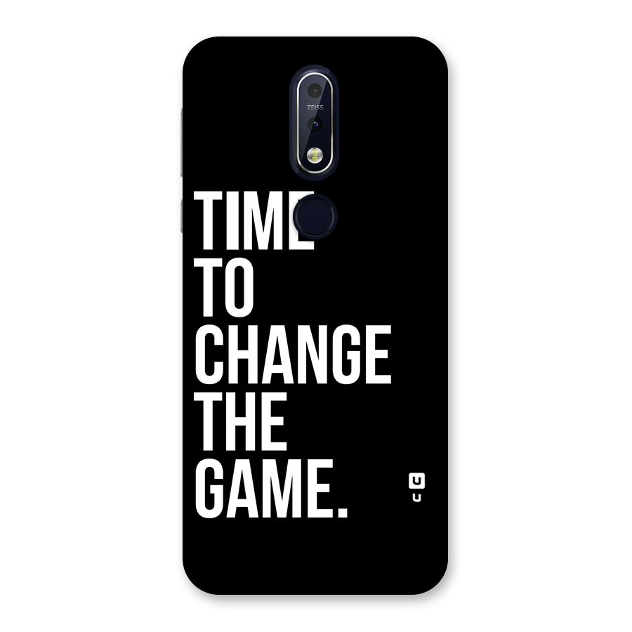 Time to Change the Game Back Case for Nokia 7.1