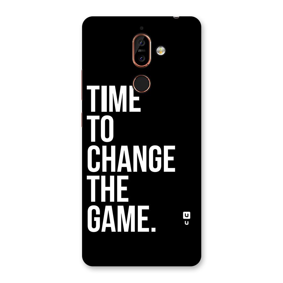 Time to Change the Game Back Case for Nokia 7 Plus