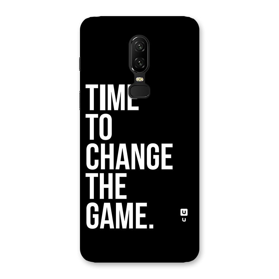 Time to Change the Game Back Case for OnePlus 6