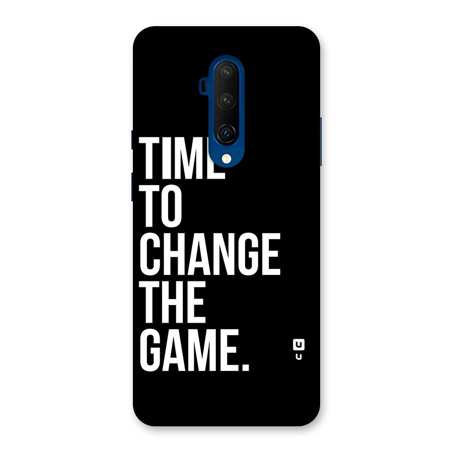 Time to Change the Game Back Case for OnePlus 7T Pro