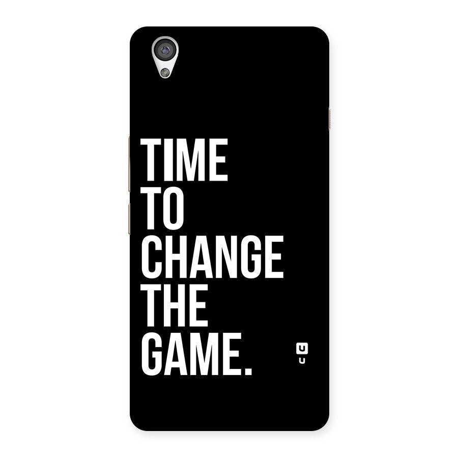 Time to Change the Game Back Case for OnePlus X