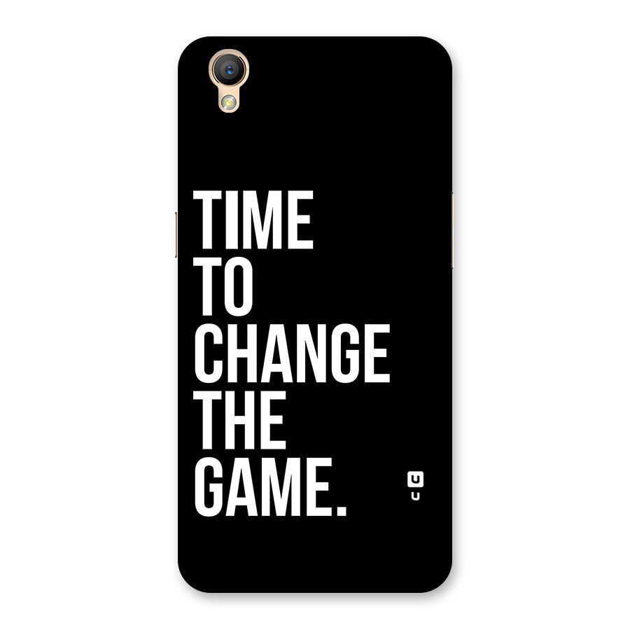 Time to Change the Game Back Case for Oppo A37