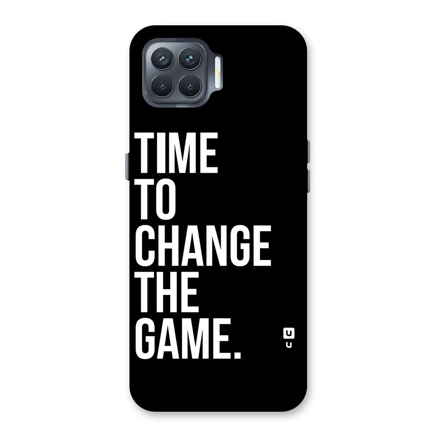 Time to Change the Game Back Case for Oppo F17 Pro