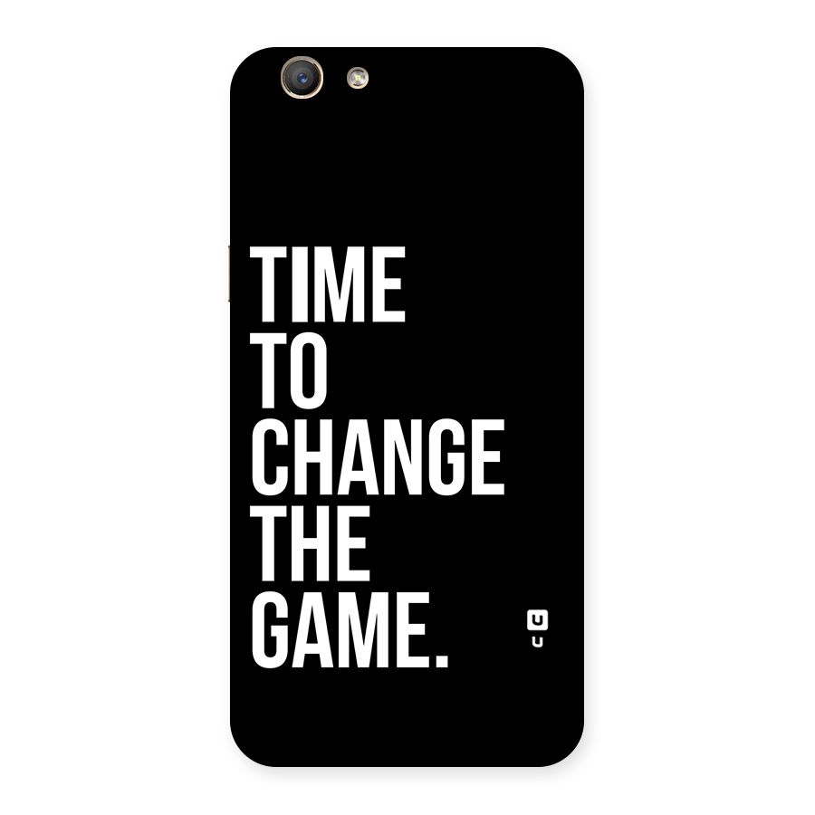 Time to Change the Game Back Case for Oppo F1s