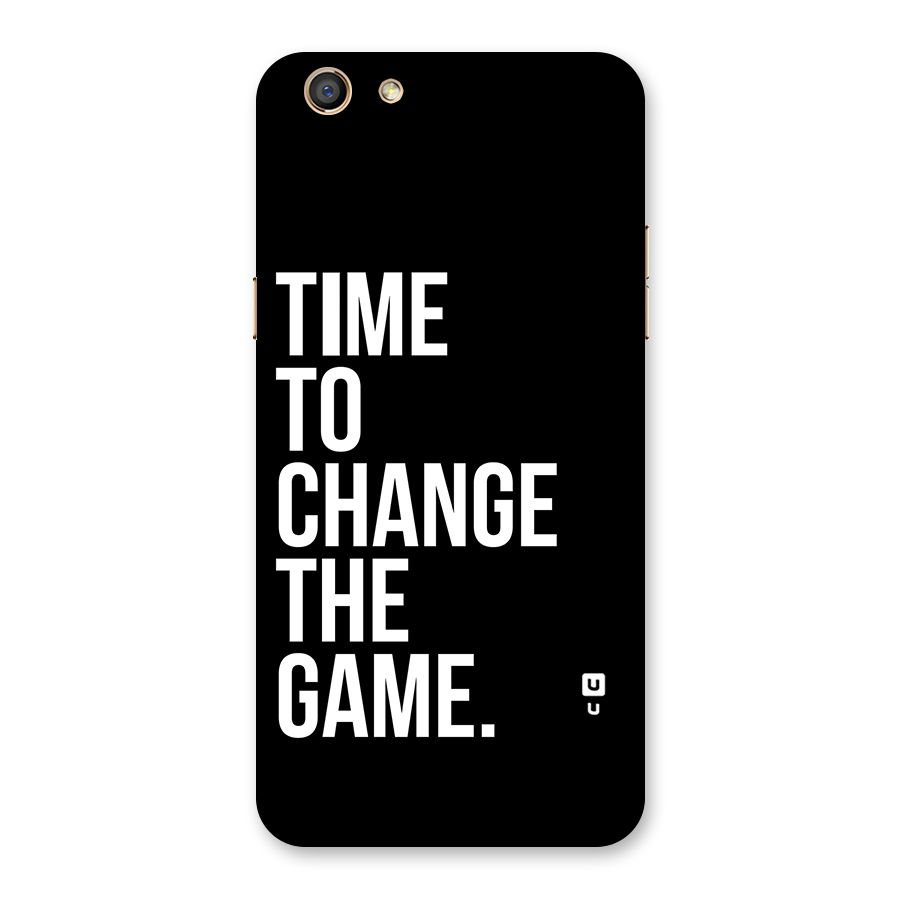 Time to Change the Game Back Case for Oppo F3
