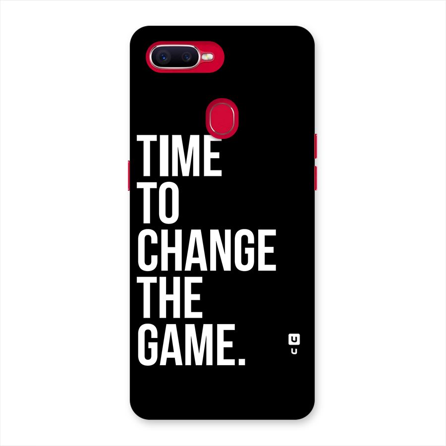 Time to Change the Game Back Case for Oppo F9 Pro