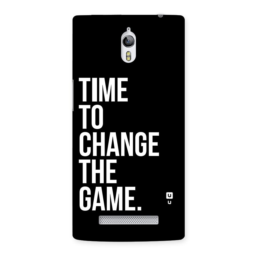 Time to Change the Game Back Case for Oppo Find 7