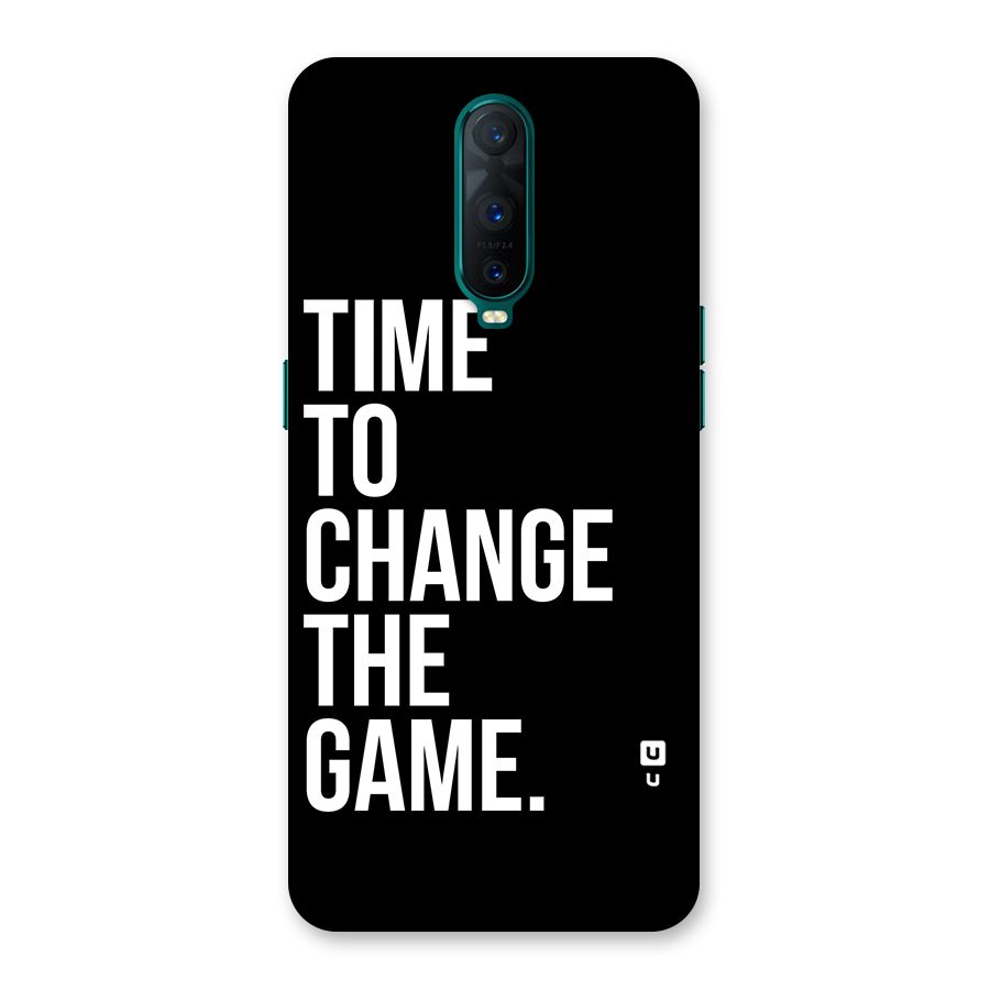 Time to Change the Game Back Case for Oppo R17 Pro
