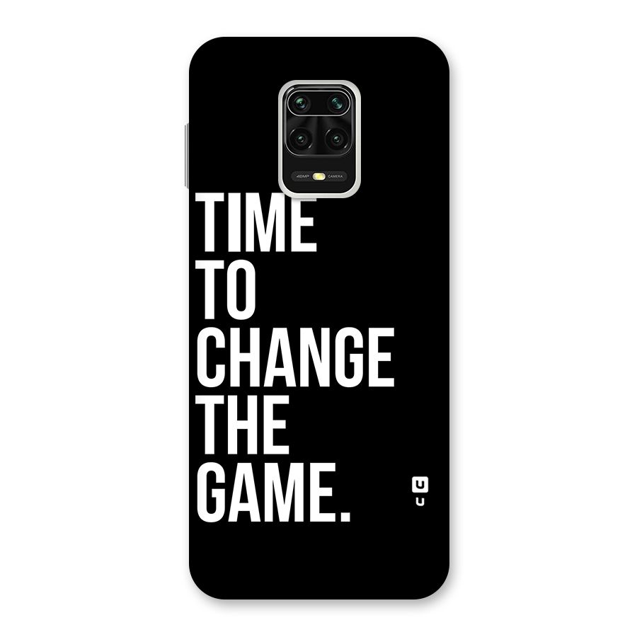 Time to Change the Game Back Case for Poco M2 Pro