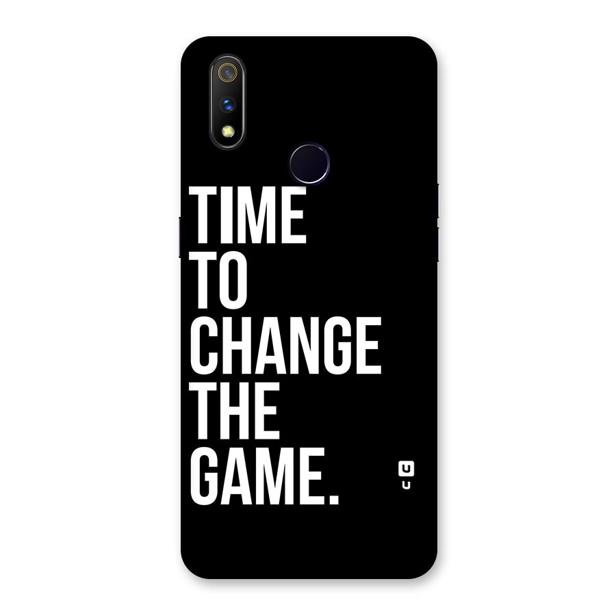 Time to Change the Game Back Case for Realme 3 Pro