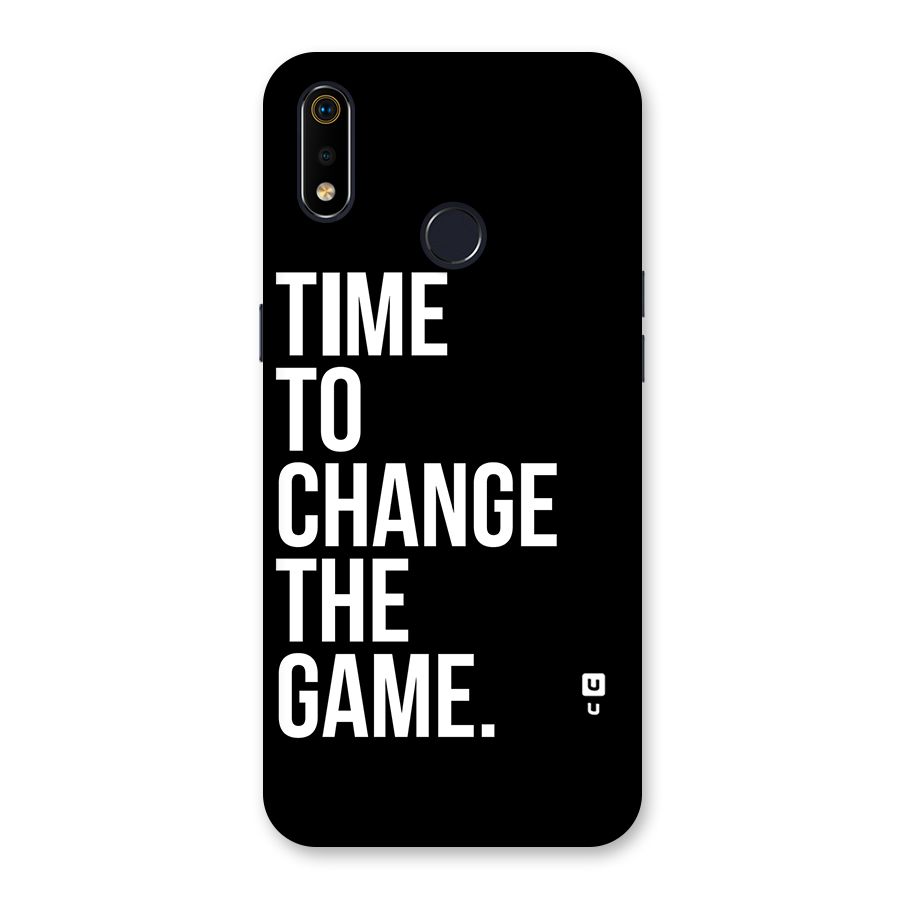 Time to Change the Game Back Case for Realme 3i