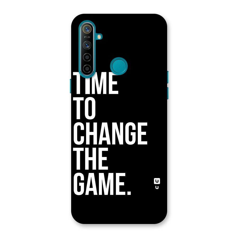 Time to Change the Game Back Case for Realme 5i