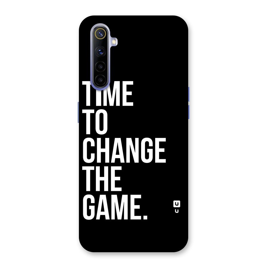 Time to Change the Game Back Case for Realme 6i