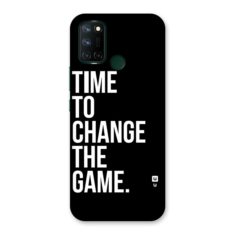 Time to Change the Game Back Case for Realme 7i
